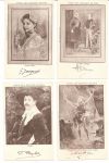 In favor of wounded Russians. Charitable cards. Edition Imp.Courmont freres, Paris. France. After 1914.